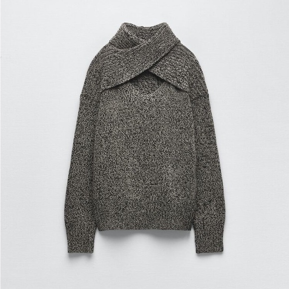 Zara Cut-out Knit Sweater - Picture 3 of 7